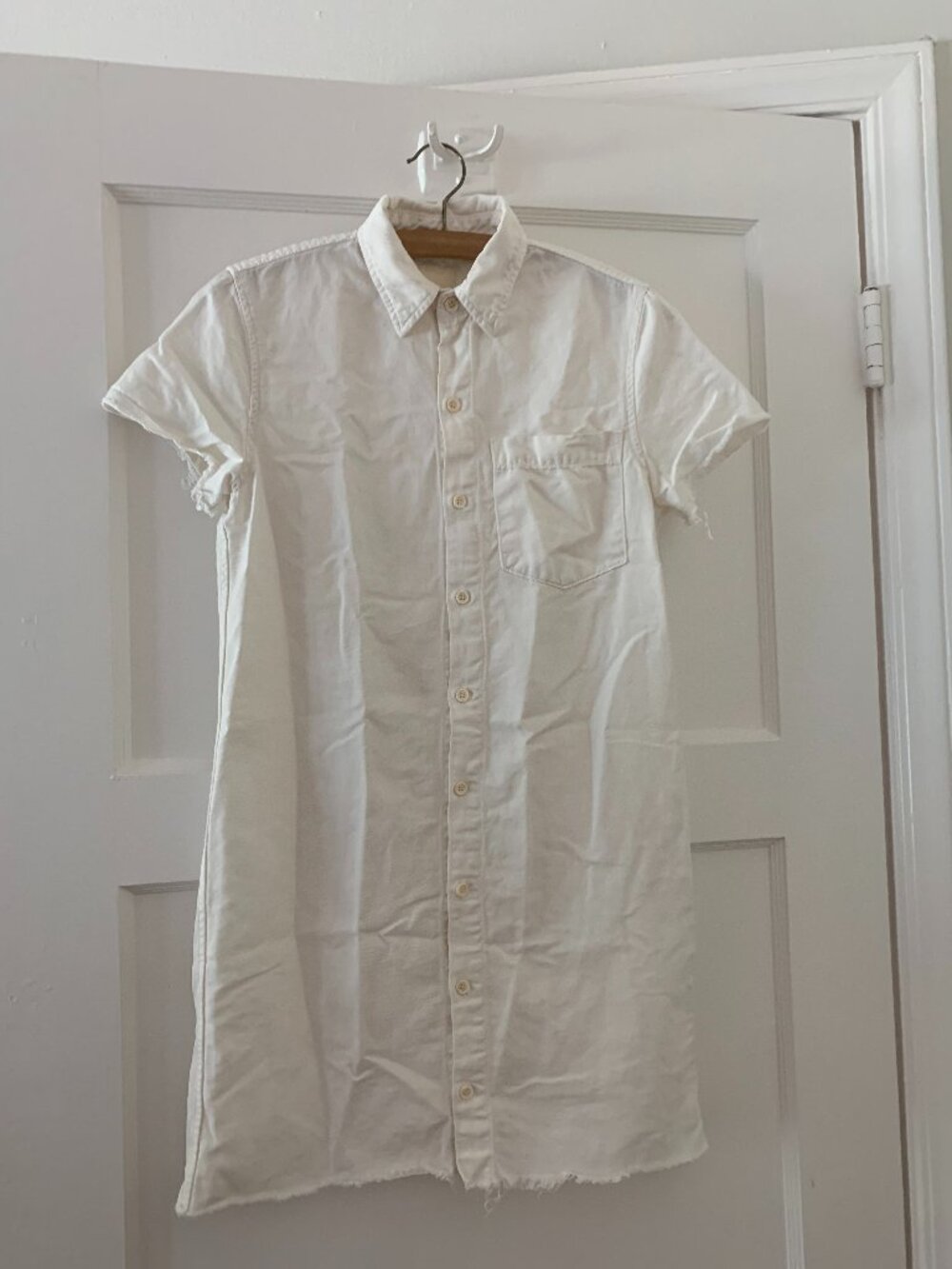 Mother Denim White Dress
